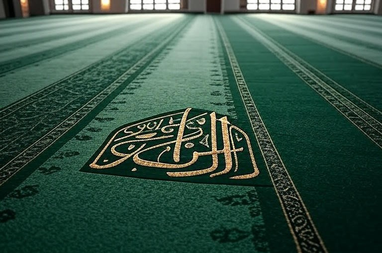 Karpet Masjid Custom Logo untuk Identitas Unik